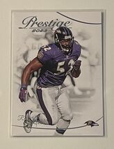 2023 Panini Prestige Ray Lewis* NFL Baltimore Ravens AFC HOF - Football ... - $1.86
