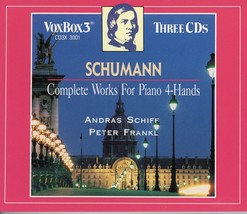 Schumann: Complete Works for Piano 4-Hands [Audio CD] Robert Schumann; P... - $550.92 MXN