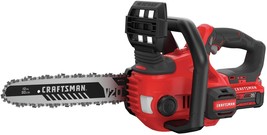 CRAFTSMAN V20* Cordless Chainsaw, 12-Inch (CMCCS620M1) w/ Cordless Starter Kit - $232.99