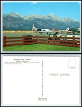 WYOMING Postcard - Jackson Hole Airport F32 - £3.10 GBP