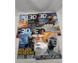 Lot Of (5) 3D World Magazines For 3D Artists *NO CDS* 145-147 151-152  - $89.09