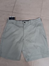 POLO RALPH LAUREN MEN KHAKI BEIGE PERFORMANCE SILM FLAT FRONT SHORTS 38 ... - €42,63 EUR