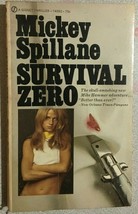 SURVIVAL ZERO Mike Hammer by Mickey Spillane (1971) Signet mystery pb 1st - £7.72 GBP