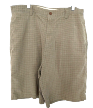 Tommy Bahama Relax Shorts Mens Size 35&quot; Waist Silk Blend Checks Recreati... - £9.59 GBP