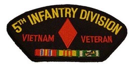 5TH INF DIV VIETNAM VET PATCH - $7.00