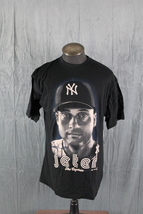 New York Yankees Shirt (Retro) - Derek Jeter The Captain Glittered - Men&#39;s XL - £39.07 GBP