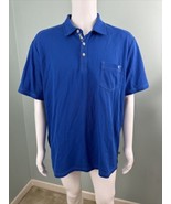 Men&#39;s Tommy Bahama IslandZone Supima Cotton Blue S/S Polo Shirt Sz XL - €32,99 EUR
