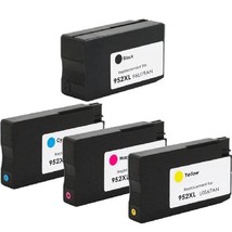 Compatible with HP 952XL Black/Cyan/Magenta/Yellow Remanufactured ECOink Combo P - $84.15+