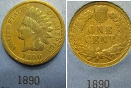 Indian Head Cent 1893 G - £2.93 GBP