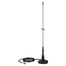 Shakespeare VHF 19&quot; 5218 Black SS Whip Antenna - Magnetic Mount [5218] - £59.90 GBP