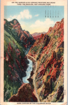 On the Denver and Rio Grande Western Railroad Colorado Postcard Posted 1941 - £8.73 GBP