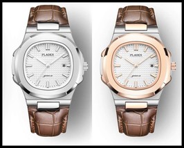 PLADEN watch stainless steel 30M Waterproof quartz - £58.21 GBP
