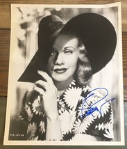 Ginger Rogers Signed 8X10 Glossy Photo Movie Actress Wearing Hat No COA GR1513A - £78.40 GBP