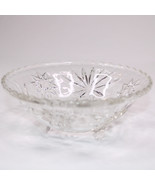 Early American Prescut Star Of David By Anchor Hocking Clear Glass 3 Foo... - £8.45 GBP