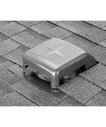 AIR VENT RVG40000 Slant Galvanized Roof Vent - $33.92