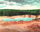 Mammoth Paint Pots Yellowstone National Park UNP DB Postcard Ed Mitchell E6 - $6.88