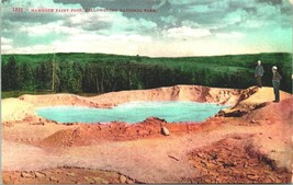 Mammoth Paint Pots Yellowstone National Park UNP DB Postcard Ed Mitchell E6 - £5.41 GBP