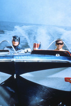 Burt Ward, Adam West Batman Tv Series Driving Bat Speed Boat11x17 Mini Poster - £10.38 GBP