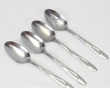 Americana Star Serving Spoons Stainless 7.75&quot; Lot of 4 - $18.61