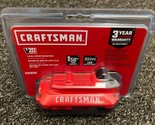 Craftsman CMCB202 Genuine OEM V20/20V 2.0Ah Lithium Ion Battery Pack ~Ne... - $33.85