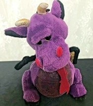 Ganz Webkinz Plush Dragon Purple 11&quot; Long Nose to Tail HM178 Emperor Dragon - £6.86 GBP