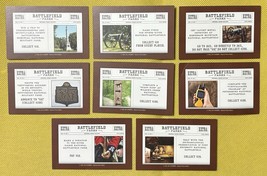 National Parks Monopoly Replacement Pcs: Historic &amp; Battlefield Chance C... - $8.08