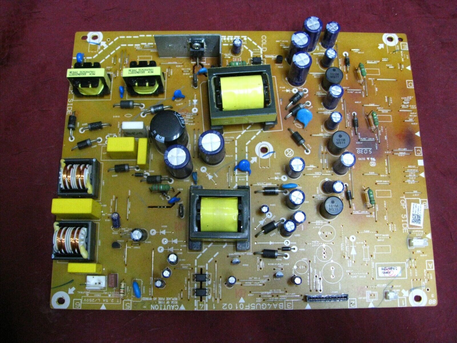 MAGNAVOX 50ME314V/F7 Power Supply Board BA4GU5F0102 1 , A4GU6MPW - $19.79