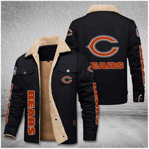 USAboy football rugby Orange Bear team uniform jacket  cotton padded sports - $88.00