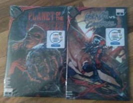 Gwenom vs Carnage #1 &amp; Planet of the Symbiotes #1 Wal-Mart Mart sealed 3 packs - £12.78 GBP