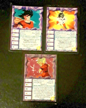 Ani-mayhem SET 2 DBZ - UR S.S. Goku Foil + Rare Goku + Goku (common) Set - $87.08