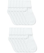 6 Pairs Jefferies Socks Womens 70% Cotton Turn Cuff Crew Slouch Socks Se... - $25.99