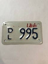 Utah Dealer Motorcycle License Plate # DL 995 - $165.52