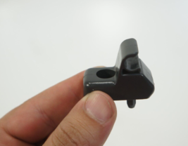 2012-2019 fiat 500 sun visor hook holder clip mount support tab black OEM - $19.00