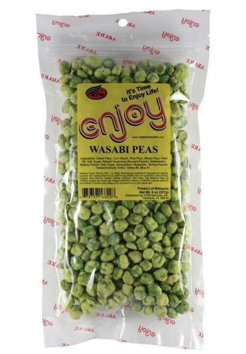 Enjoy Wasabi Peas 8 Oz. (Pack Of 6 Bags) - $84.15