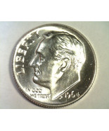 1964 ROOSEVELT DIME CHOICE UNCIRCULATED CH. UNC NICE ORIGINAL COIN FAST ... - £4.68 GBP