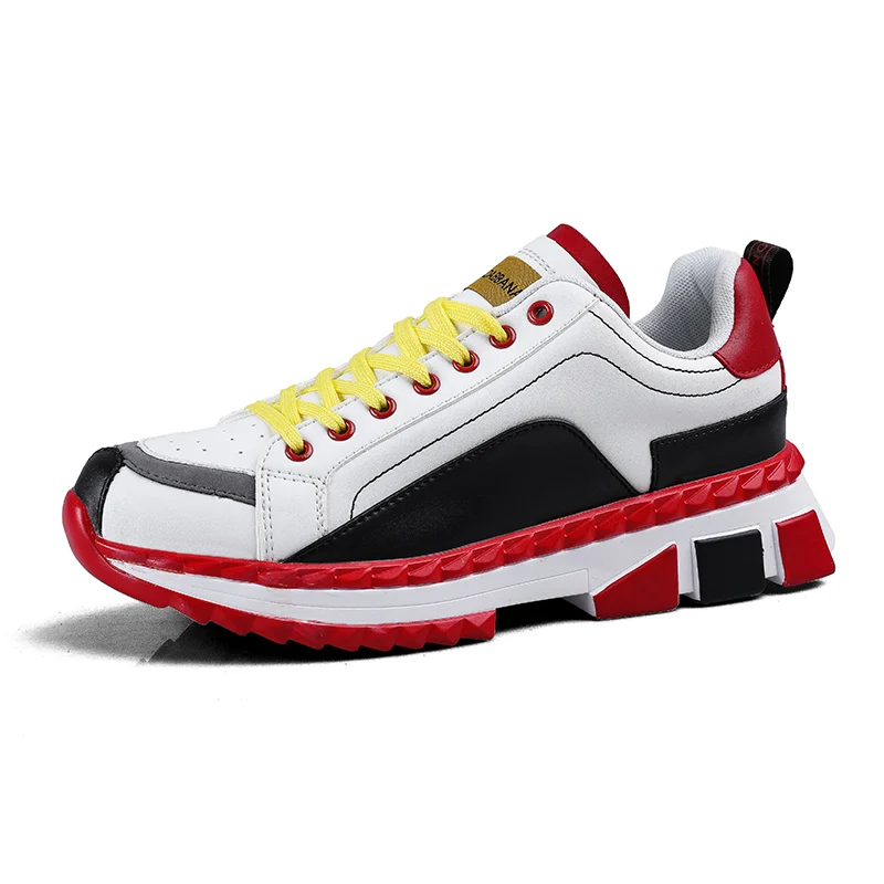 Men&#39;s Vulcanized Shoes Wal Footwear Trend Men Shoes Light  PU Tenis Masculino  Z - £250.03 GBP