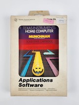 Texas Instruments Home Computer Munchman Cartridge Video Game complete in box - £29.18 GBP