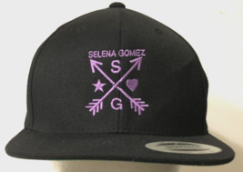 $20 Selena Gomez Avant Garde X Black Pop Music Arrows Cap Hat One Size New - £16.97 GBP