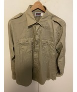 Vintage Big Mac Shirt Sz XL Buttons biege - €40,97 EUR