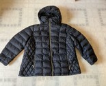MICHAEL KORS PACKABLE DOWN Womens 2X Black Full Zip Hooded Puffer Jacket... - £40.15 GBP