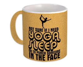 Yoga Sleep : Gift Mug Punch Someone Funny Joke Friend - £12.74 GBP