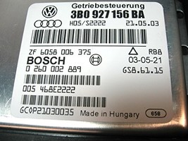 3B0927156BA VW PASSAT Transmission computer TCU TCM control module/unit - $136.00