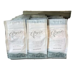 Magnolia Press Coffee Co. Medium Blend Coffee Ground. 3/4lb per bag. (3 ... - $128.67