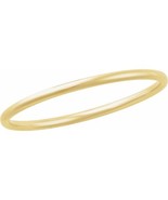 14K Yellow Gold 4 mm Bangle 7 1/2&quot; Bracelet - $1,597.00
