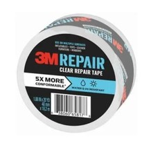 3M Clear Repair Tape, 1.88 inch by 20 yards, 1 roll - $14.84