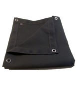 Sunbrella Tarp, Black # 6008 w/ 1/2&quot; Rolled Rim Spur Stainless Steel Gro... - $1,128.87 MXN+