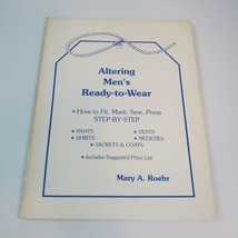 Altering Men&#39;s Ready to Wear by Roehr Paperback - $9.49