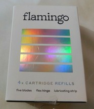 Flamingo 4X Five Blade Cartridge Brand New - £20.38 GBP