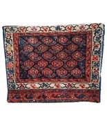 Handmade antique collectible Persian Malayer bag face 1.2&#39; x 1.5&#39; (37cm ... - $282.38 CAD
