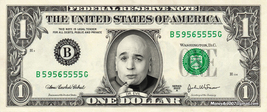 Dr Evil on a REAL Dollar Bill Michael Myers Austin Powers Cash Money Col... - £7.00 GBP